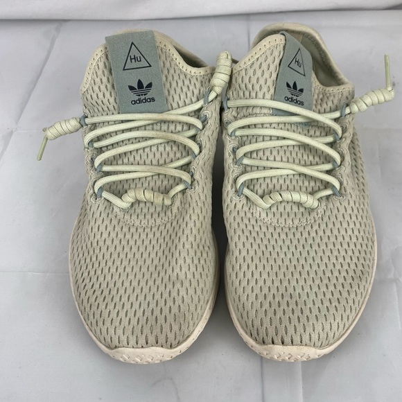 adidas Other - Adidas x Pharrell Williams Hu Knit Sneakers Beige Green US 5 EU 37